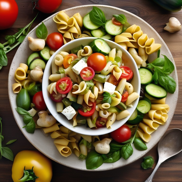Mediterranean Garden Pasta Salad