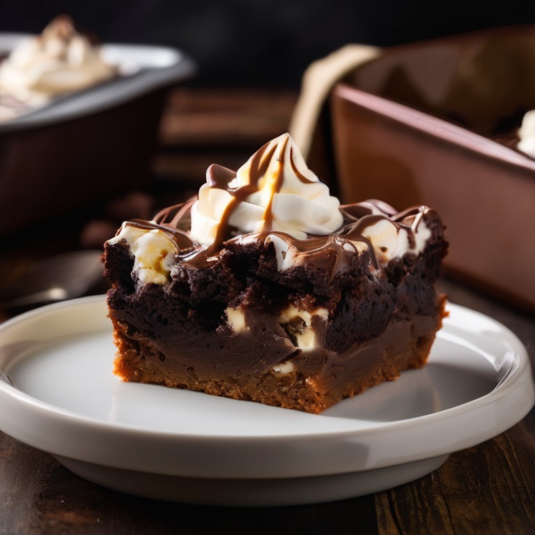 Marshmallow Cheesecake Brownies