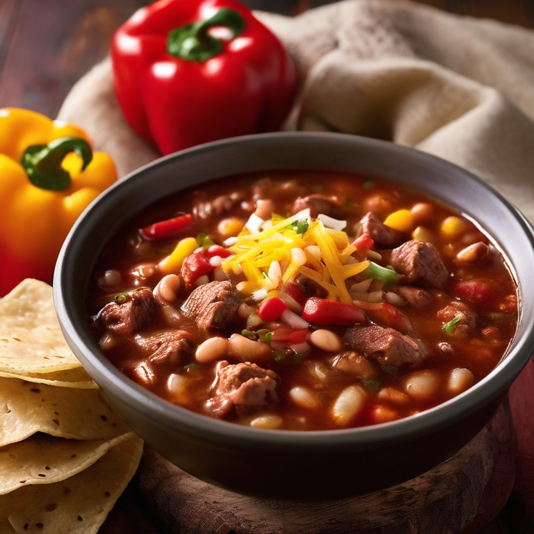 Tex-Mex Chicken and Beef Chili