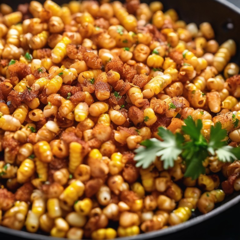 Crispy Pan-Fried Corn