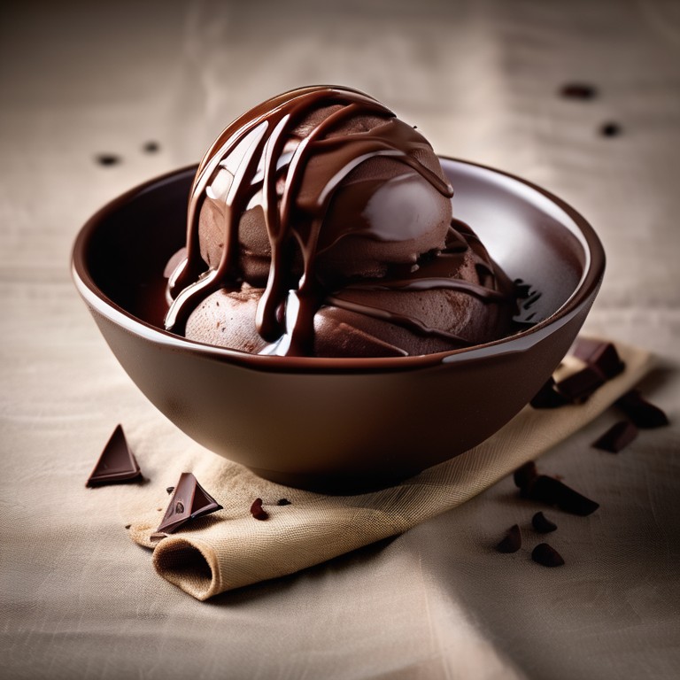 Rich Chocolate Ice Cream