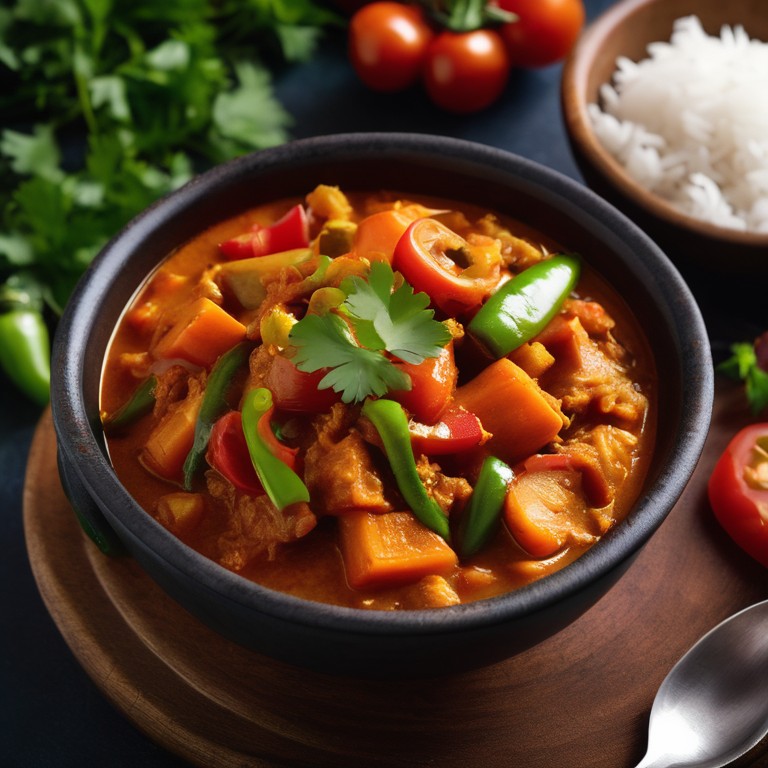 Spicy Carrot and Tomato Curry