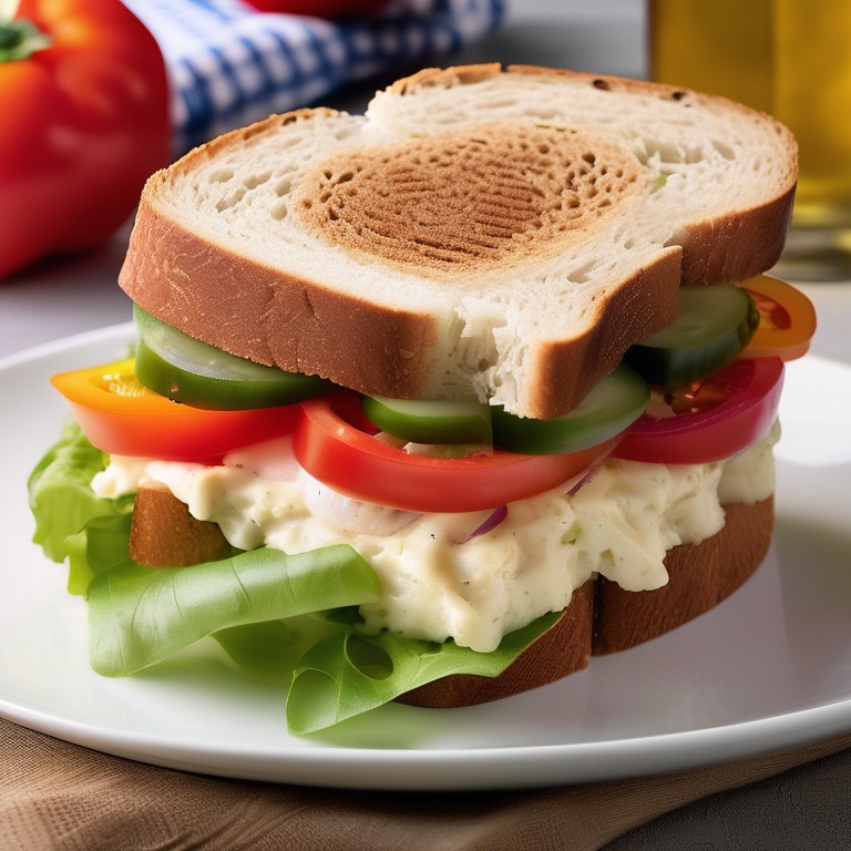Deluxe Veggie Sandwich
