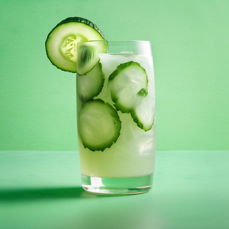 Cucumber Kefir Drink