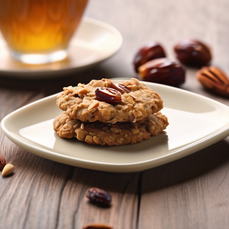 Galletas Saludables de Avena con Miel y Almendras