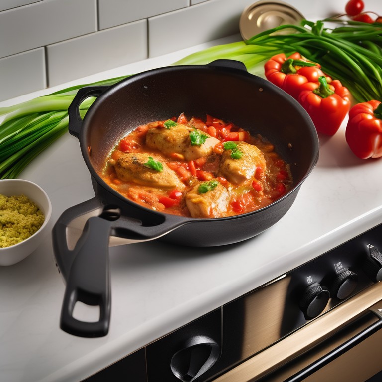 Hähnchenbrust mit Paprika-Pesto-Sauce - Mr. Cook