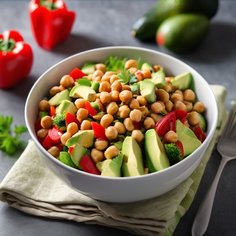 Salade Protéinée aux Pois Chiches