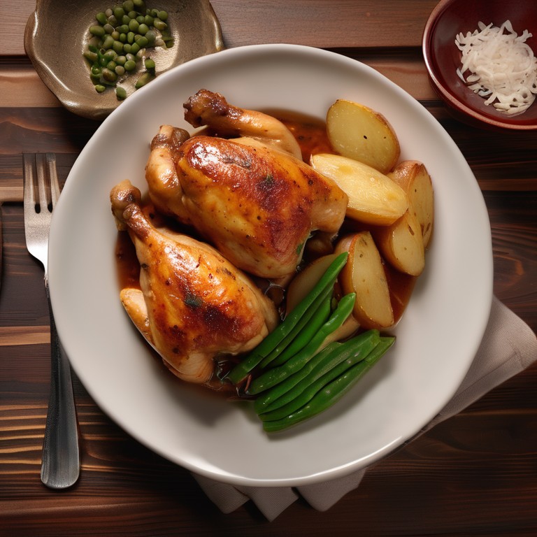 Poulet aux Pommes de Terre Épicé