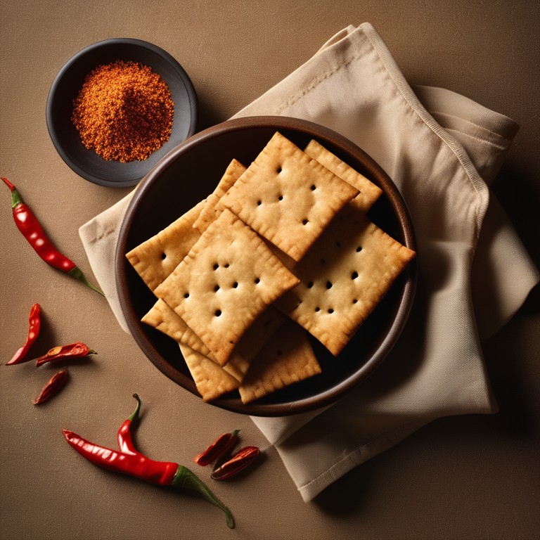 Spicy Ginger Wheatflour Crackers