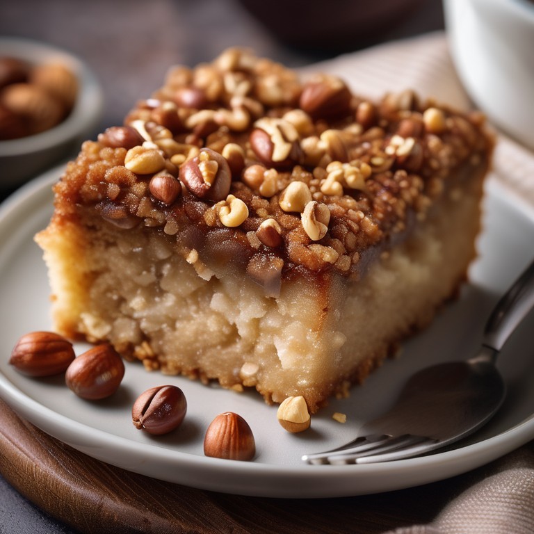 Haselnusskuchen mit Zuckerkruste