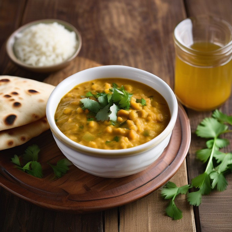 Creamy Potato Dhal with Ghee