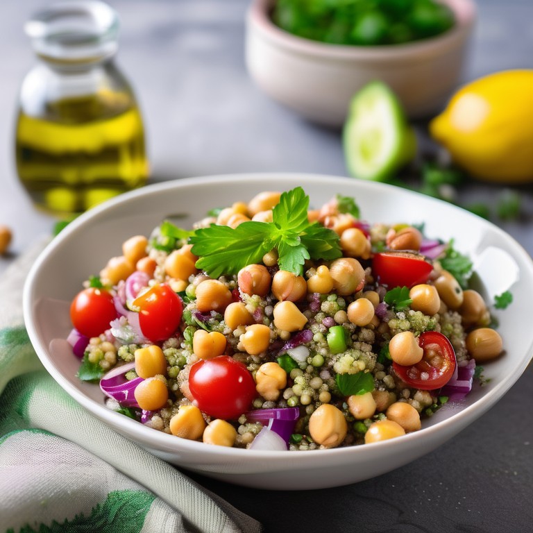 High Protein Vegan Low-Calorie Salad