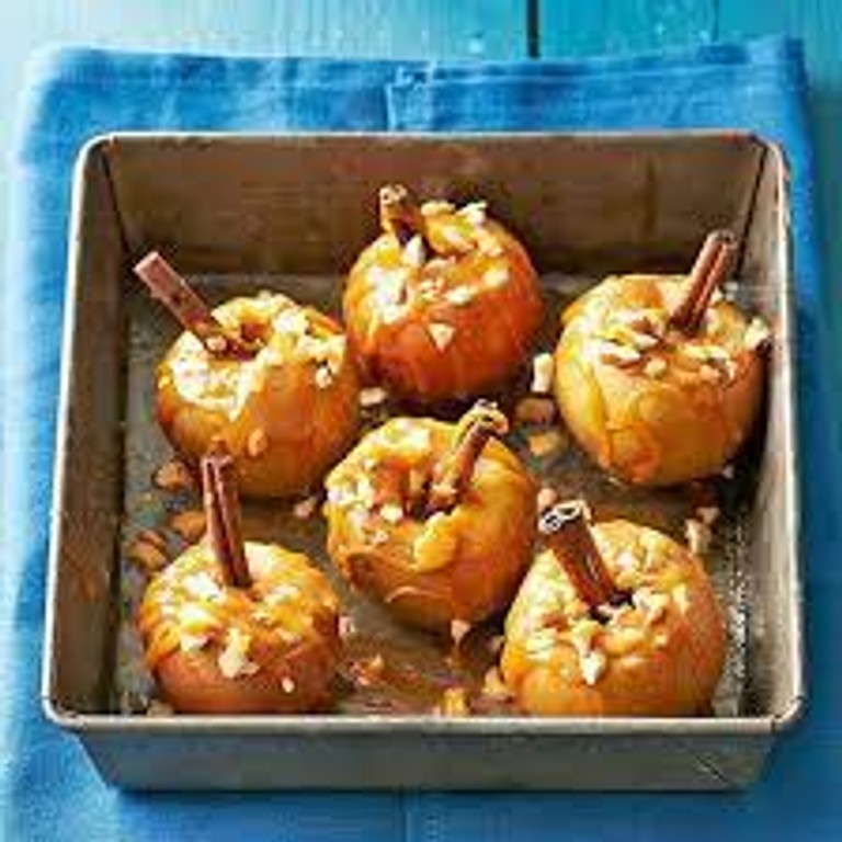 Maple-Glazed Baked Apples
