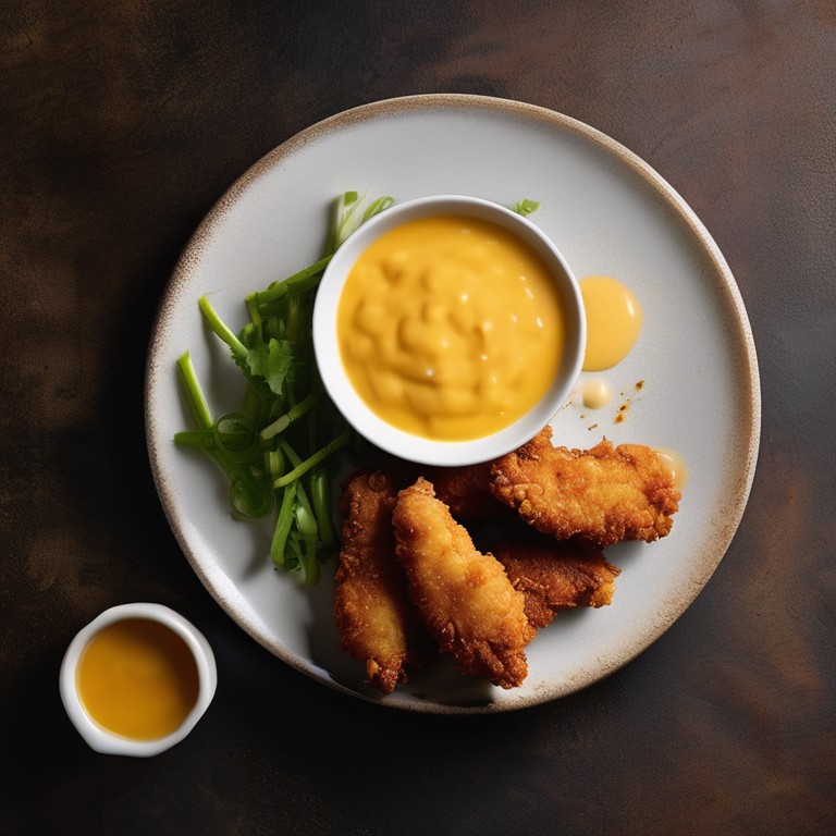 Crispy Chicken Tenders with Cornflour Coating