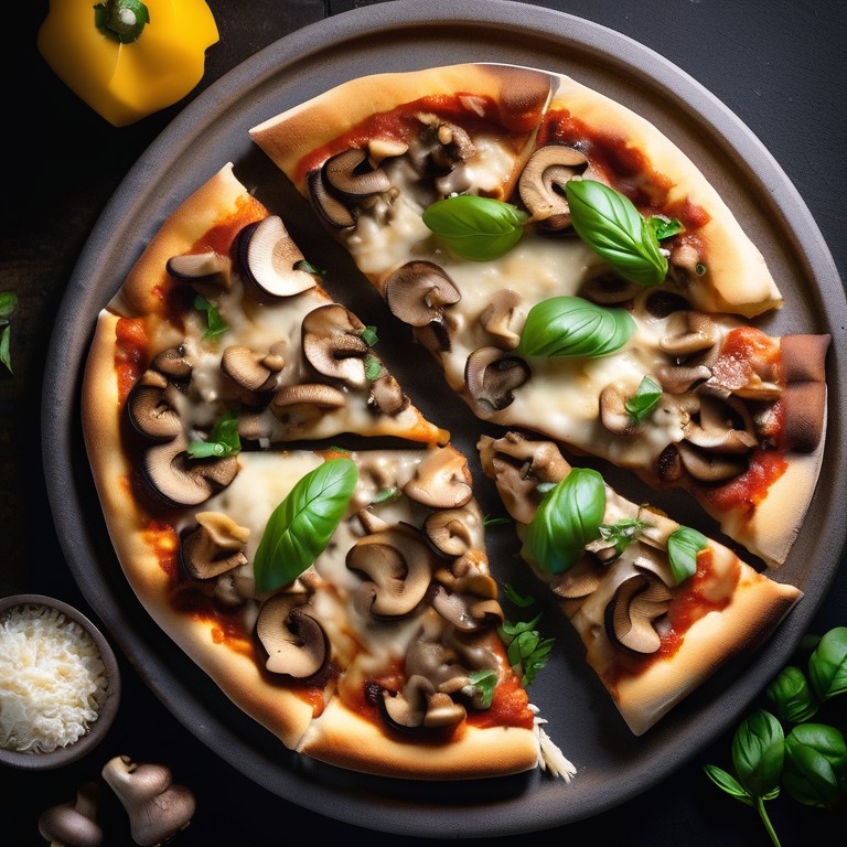 Mushroom Paneer Pizza