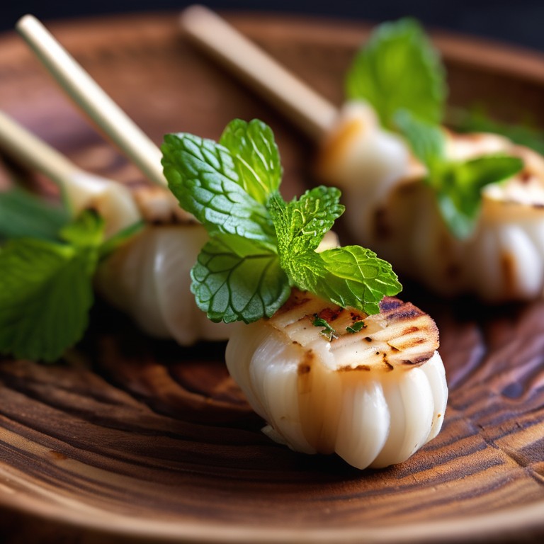 Knoblauch Minze Tapas