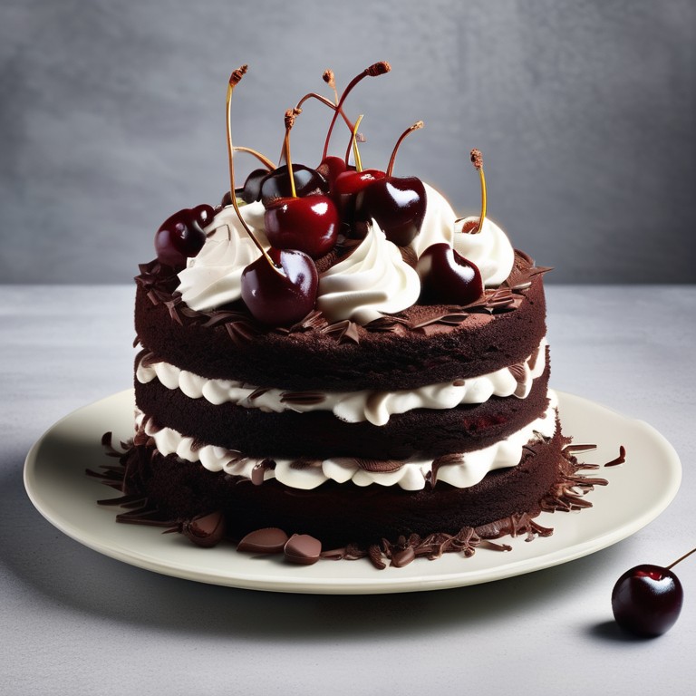 Black Forest Cherry Cake