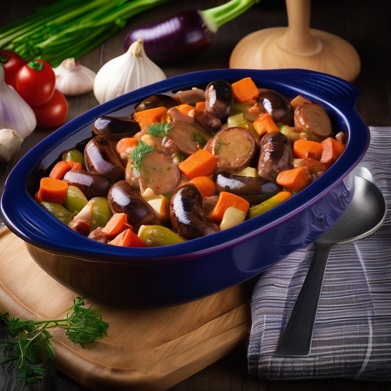 Sausage and Vegetable Casserole