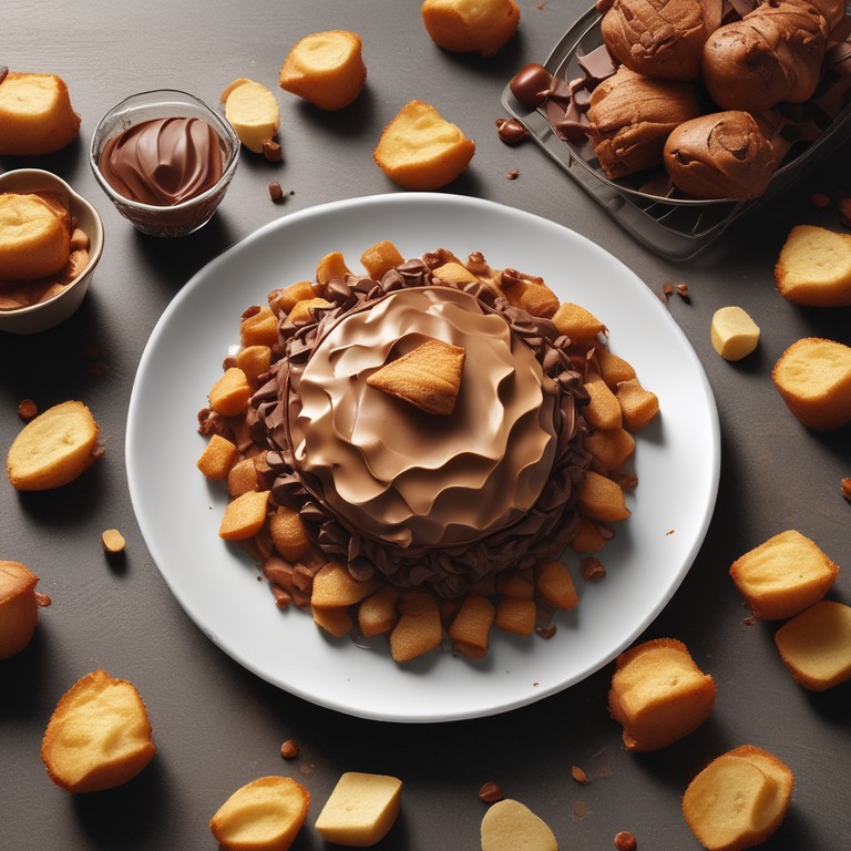 Postre Sorprendente de Patatas Fritas y Kinder Bueno