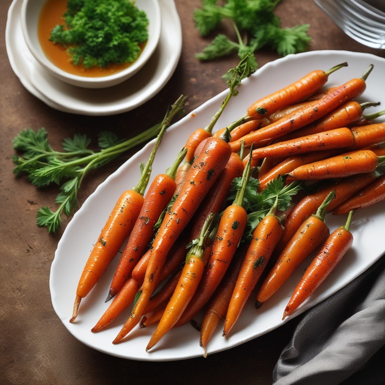 Honey Glazed Roasted Carrots