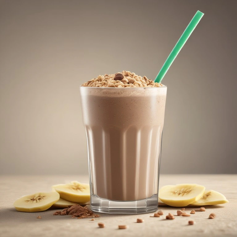 Banana Oatmeal Protein Shake - Mr. Cook