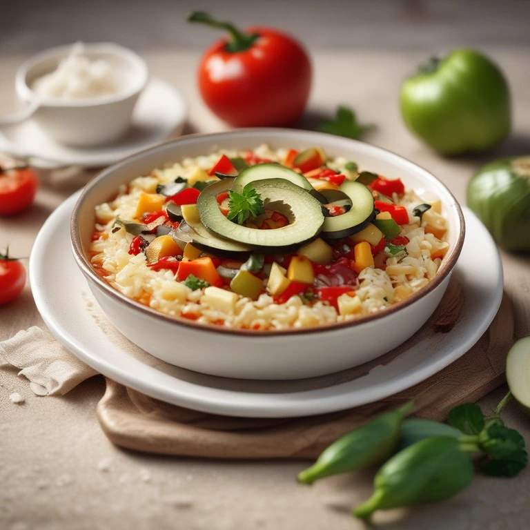 Vegetable Ratatouille with Rice - Mr. Cook