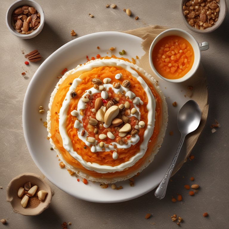 Carrot Milk Sweet Delight