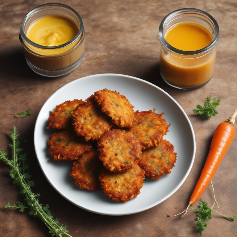 Savory Carrot Fritters