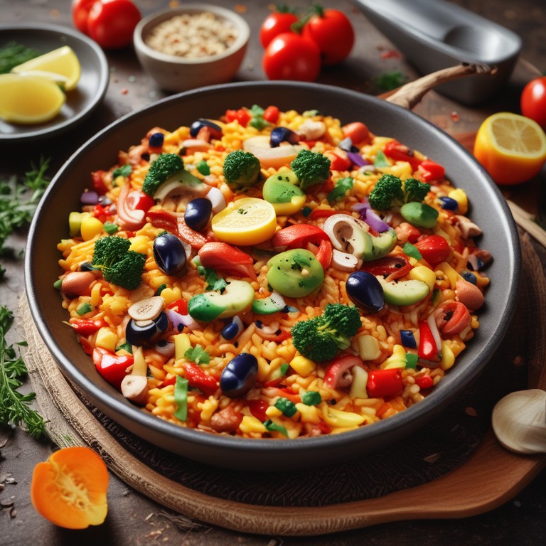 Paella Vegana