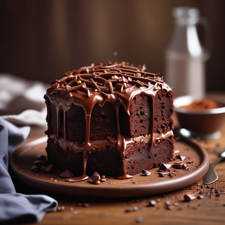 Cake au Yaourt au Chocolat