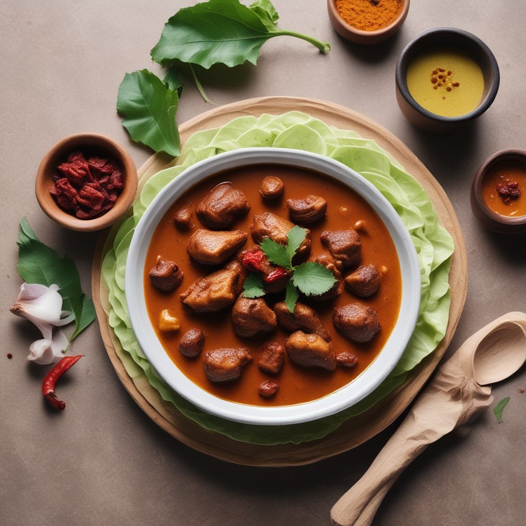 Kerala Style Tamarind Coconut Curry
