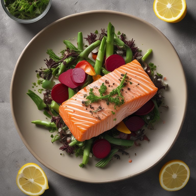 Cœur de la Passion: Saumon en Forme de Cœur