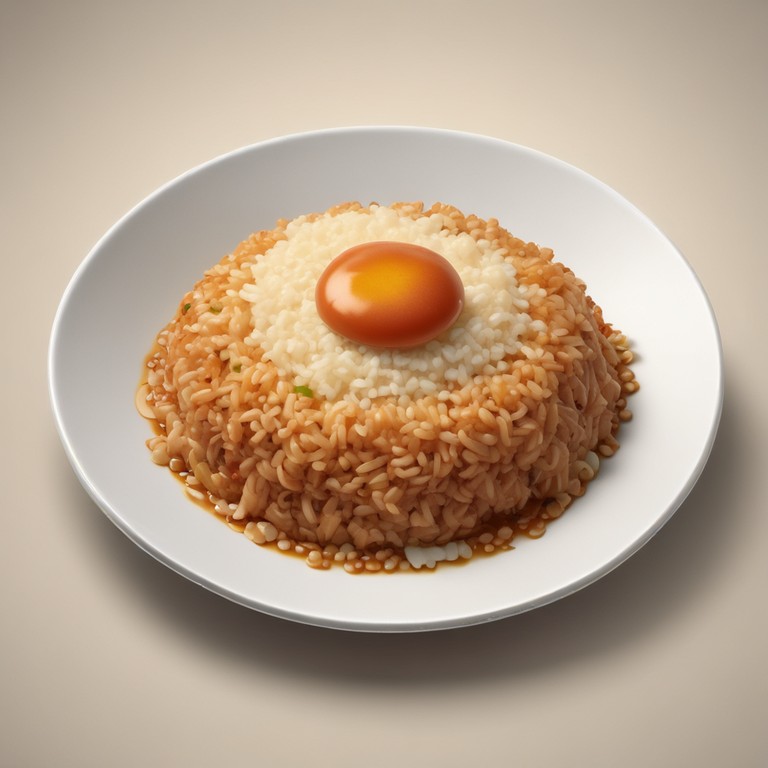 Sticky Rice with Spicy Sauce