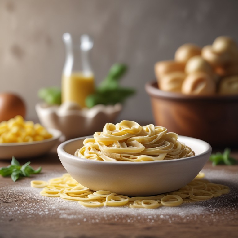 Massa de Macarrão Caseira