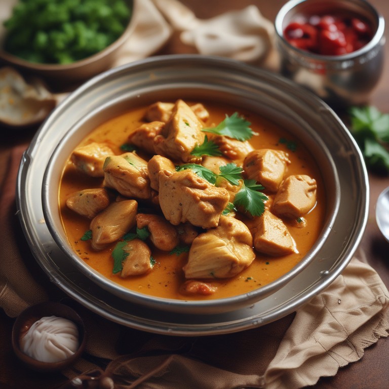 Creamy Chicken Afghani Curry