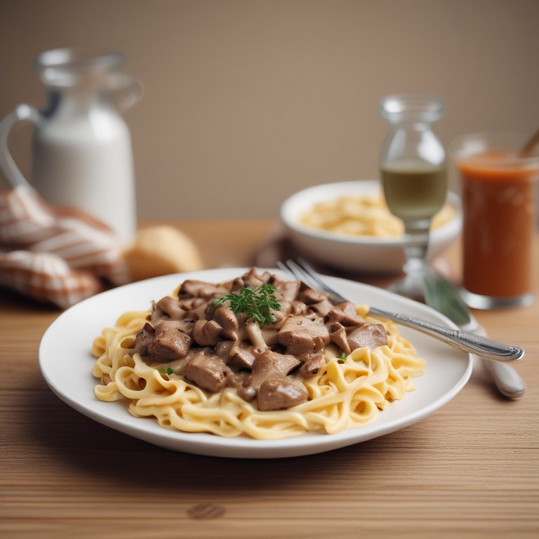 Estrogonofe de Carne