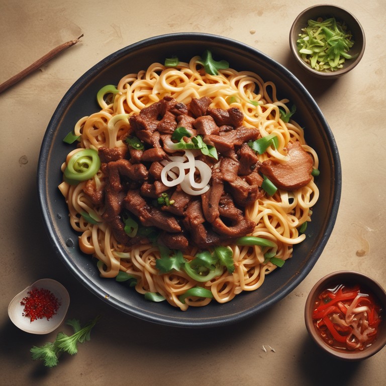 Spicy Beef Maggie Delight
