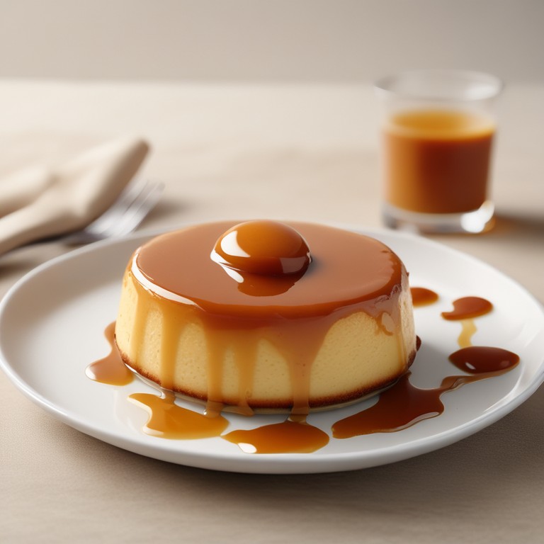 Flan Caramel Avec Easy Quick