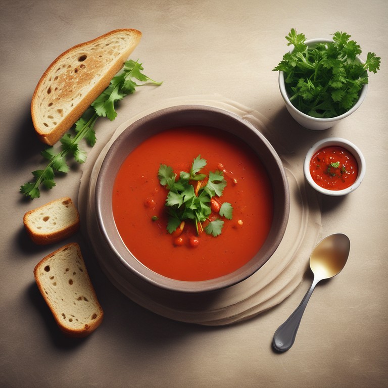 Spicy Tomato and Chilli Soup