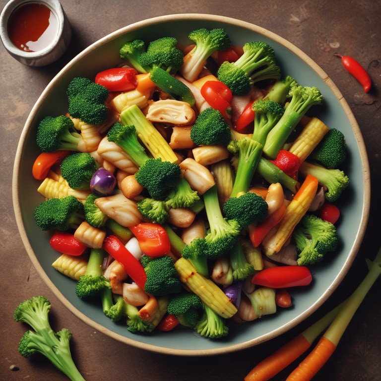 Healthy Baby Corn and Broccoli Stir-Fry