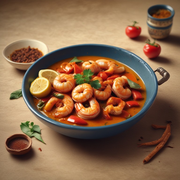 Spicy Pepper Prawn Gravy