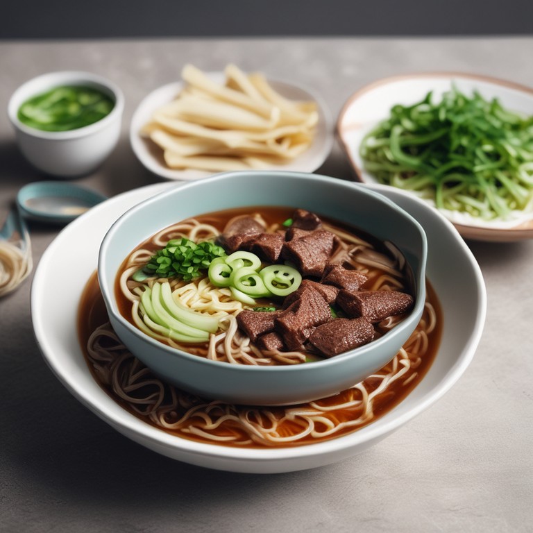 Taiwanese Beef Noodle Soup