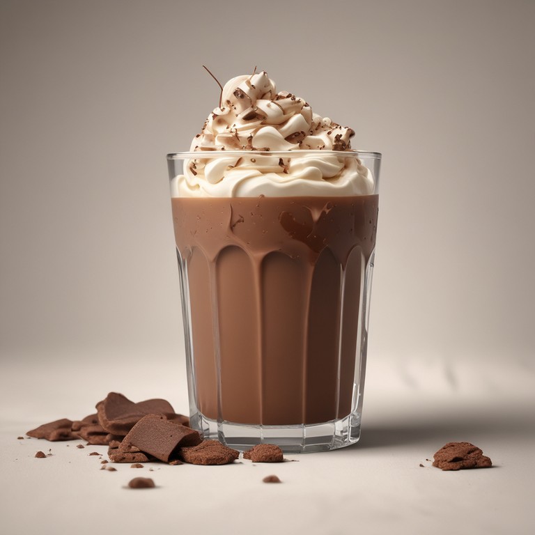 Chocolate Eno Biscuit Shake