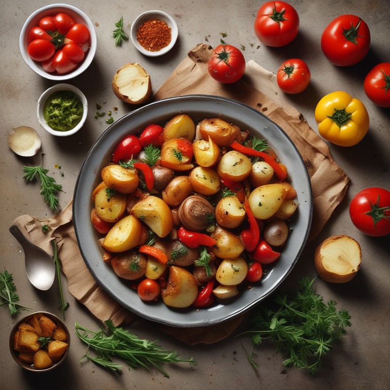 Roasted Potato and Vegetable Medley