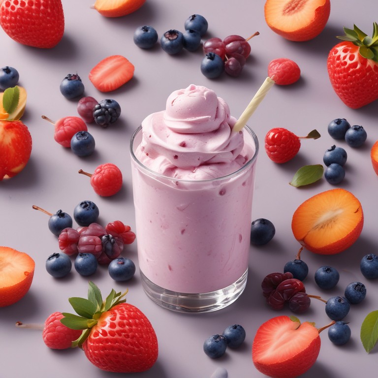 Sorvete Proteico de Frutas