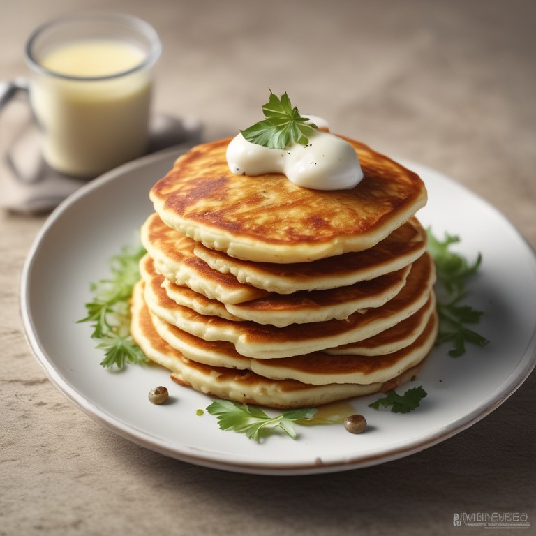 Panqueques de Cebolla y Queso