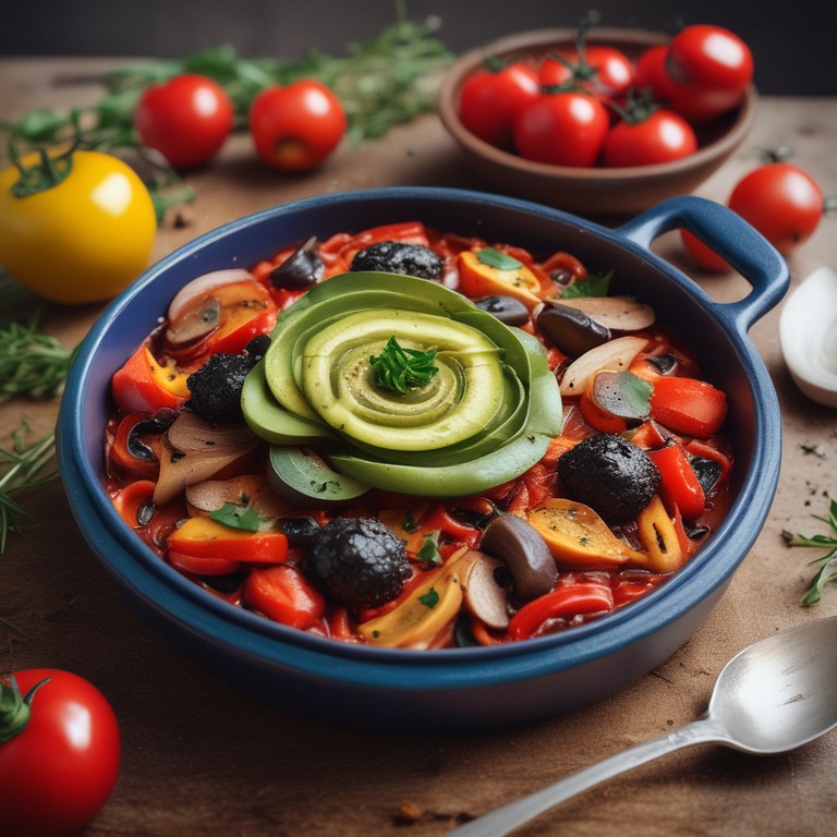 Ratatouille Mediterráneo con Atún