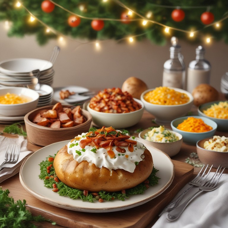 Loaded Birthday Potatoes