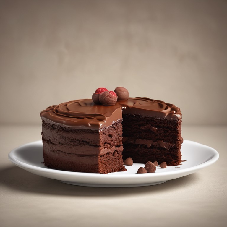 Pastel de Chocolate Sin Gluten