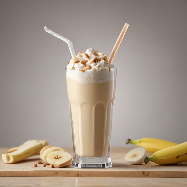 High-Protein Banana & Peanut Butter Shake